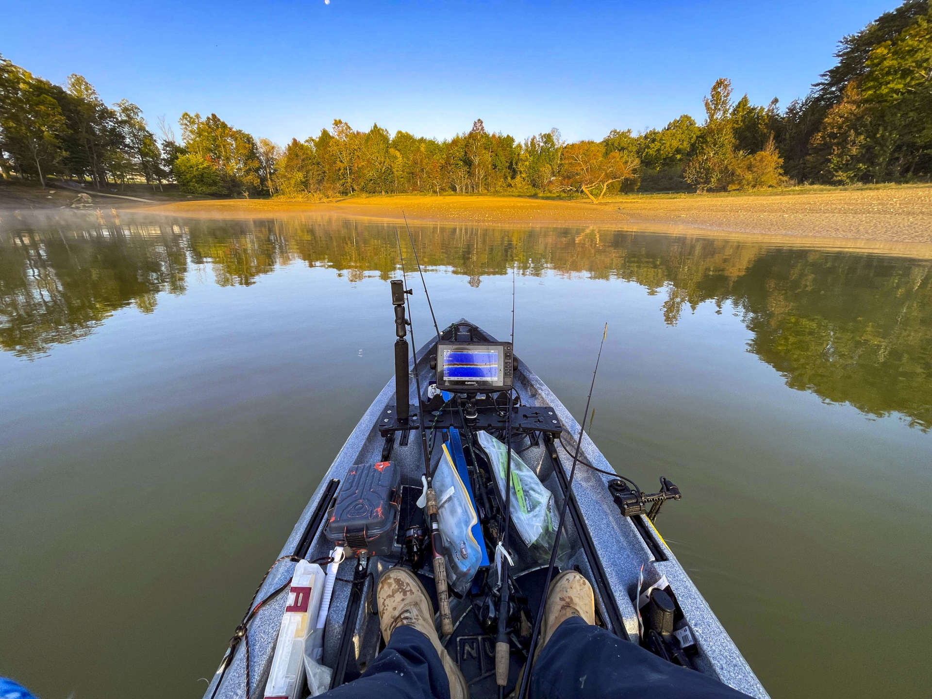 Champions Fishing for the Tennessee Kayak Bass Anglers